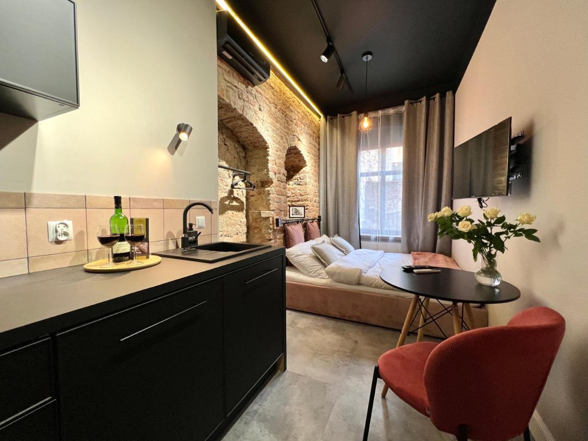 Pudrowy Apartament Old Town Design Stary Toruń エクステリア 写真